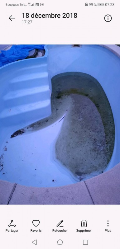 Peut-on faire réparer une coque de piscine fissurée ou déchiré dans le fond, réparation de coque polyester sur istres et ses villes alentours.