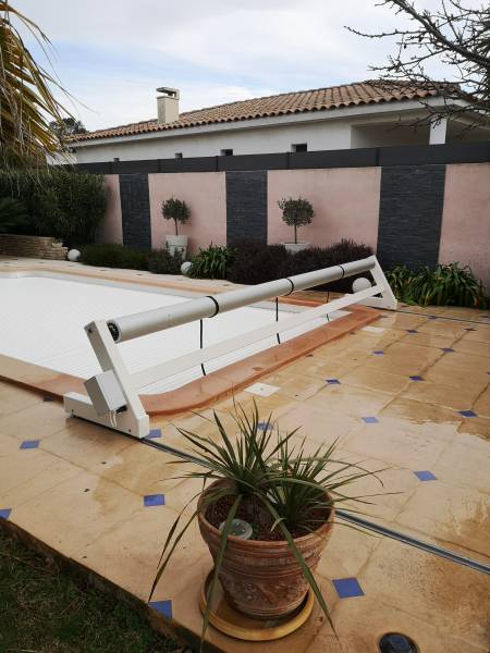 Pose de volet roulant amovible