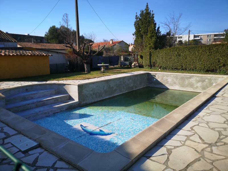 piscine traditionnelle avant